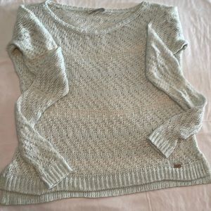 Abercrombie & Fitch women’s sweater, size S, mint green.
